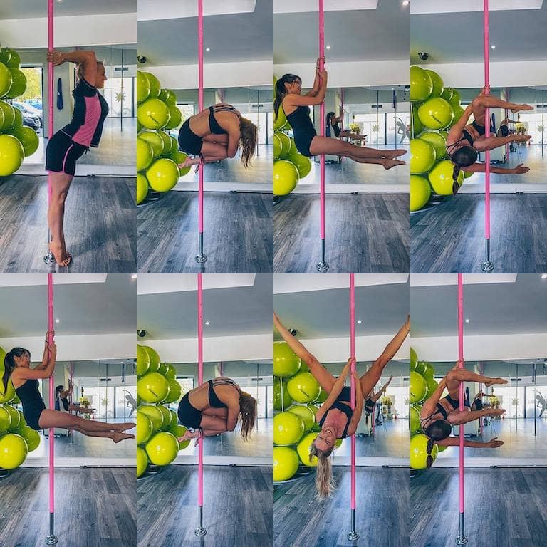 Background Pole-dance